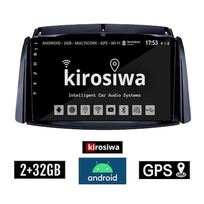Kirosiwa Rx-9484 Ηχοσύστημα Αυτοκινήτου Renault Koleos 2GB/32GB 9 - Μαύρο
