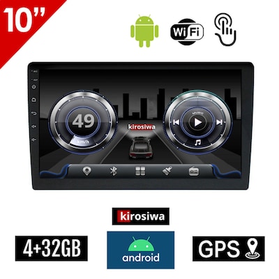 Kirosiwa Rx-9583 Ηχοσύστημα Αυτοκινήτου Universal 2DIN 4GB/32GB 10 - Μαύρο