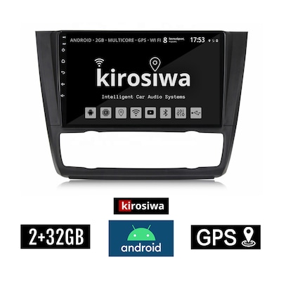 Kirosiwa Rx-9651 Ηχοσύστημα Αυτοκινήτου Bmw E81 2GB/32GB 9 - Μαύρο