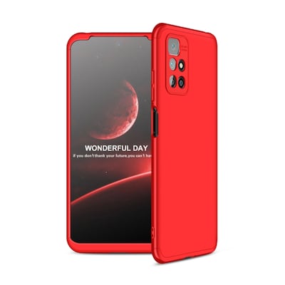 Θήκη Xiaomi Redmi 10 - Gkk 360 Full Body Protection - Red