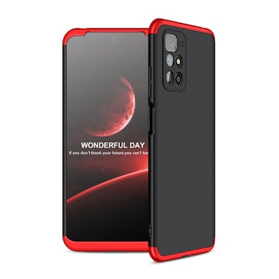 Θήκη Xiaomi Redmi 10 - Gkk 360 Full Body Protection - Black Red