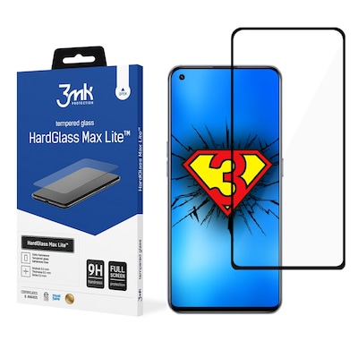 Realme Gt Neo 2 5g 6.62" 3mk Hardglass Max Lite Full Screen Μαύρο image 0