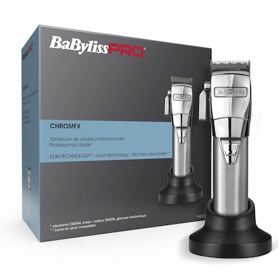 Κουρευτική Μηχανή BABYLISS PRO Chromfx Cordless  Silver (fx8700e)