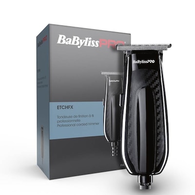 Επαγγελματικό Trimmer BABYLISSPRO ETCHFX FX69ZE Υψηλής Απόδοσης Μαύρο