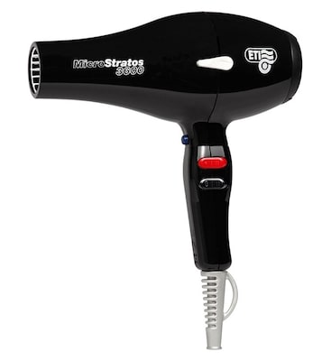 Σεσουάρ Μαλλιών ETI Micro Stratos 3600 2400 W Μαύρο