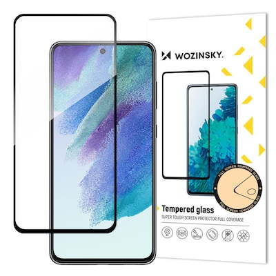 Προστατευτικό οθόνης Samsung Galaxy A21 FE - Wozinsky Tempered Glass Full Glue And Coveraged Black