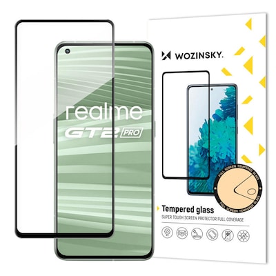 Προστατευτικό οθόνης Realme GT2 Pro - Wozinsky Tempered Glass Full Glue And Coveraged Black image 0