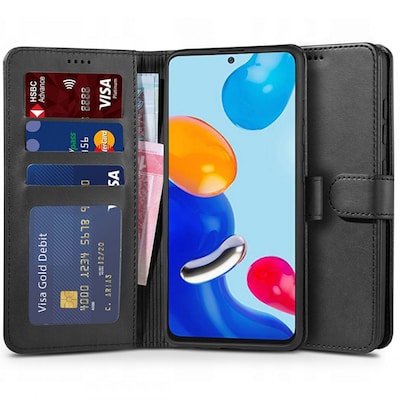 Θήκη Xiaomi Redmi Note 11 Pro - Tech-protect Wallet - Black φωτογραφία