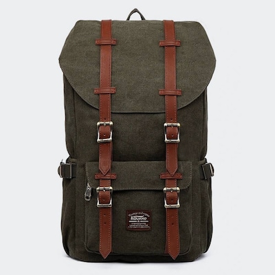 Kaukko Backpack - E5-1-army-green image 0