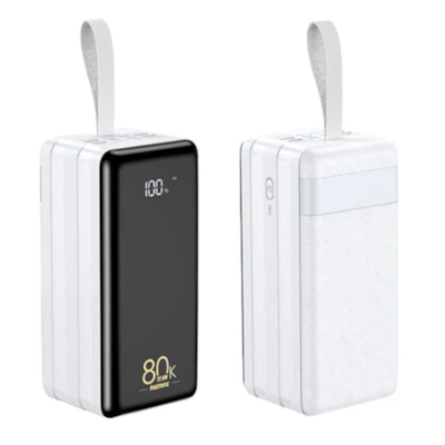 Powerbank Remax RPP-291 80.000mAh - Λευκό image 0
