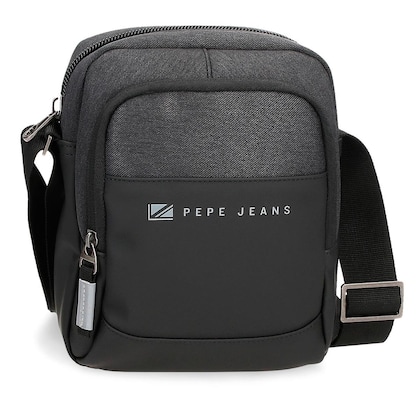 PEPE JEANS Pepe Jeans Τσαντάκι Ώμου 22x17x8cm Jarvis Black