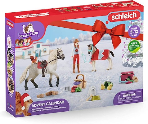 Χριστουγεννιάτικο Ημερολόγιο Schleich-s Παιχνίδι Μινιατούρα Advent Calender 2022 Horse Club (98642)