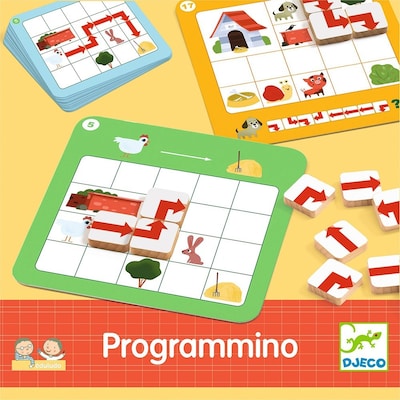 Djeco Εκπαιδευτικό Eduludo Αντίληψης Χώρου "Programmino"