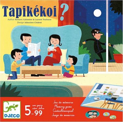 Tapikekoi - Βρείτε τα Κλεμμένα Αντικείμενα Επιτραπέζιο (Djeco)