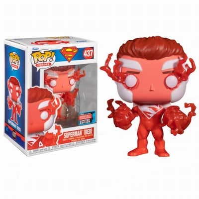 FUNKO Funko Pop! Heroes - DC Heroes - Superman (Red) #437