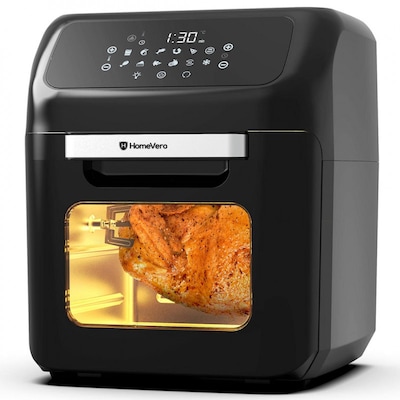 Homevero Hv-af12xl Ψηφιακή Φριτέζα Αέρος - Φουρνάκι 12lt 1800w image 0