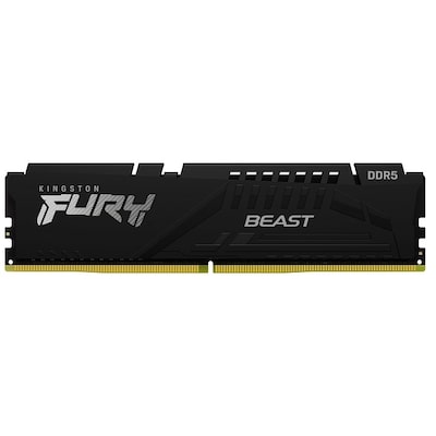 Μνήμη Ram Kingston Fury Beast Black KF552C36BBEK2-32 DDR5 32GB (2x16GB) 5200MHz για Desktop