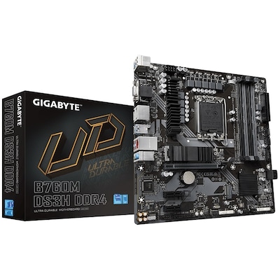 Gigabyte Motherboard B760m Ds3h Ddr4 , 1700, Matx image 0