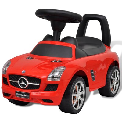 Vidaxl Mercedes Benz Αυτοκίνητο Παιδικό Ποδοκίνητο Κόκκινο