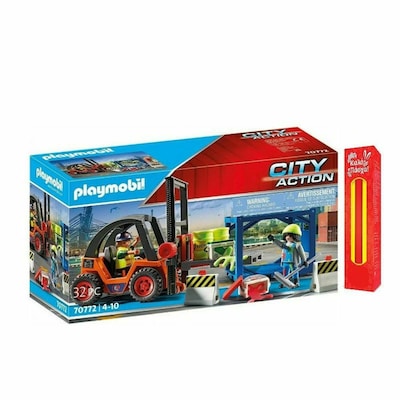 Παιχνιδολαμπάδα Playmobil City Action Κλαρκ Εμπορευμάτων (70772)