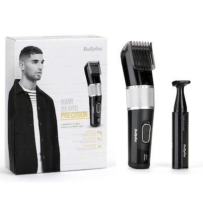 Σετ Κουρευτική Μηχανή & Trimmer BABYLISS Men Hair Beard Precision (7468u)